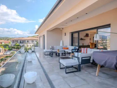 Villa de luxe avec piscine chauffée et vue mer, confort et élégance à Propriano : photo 6