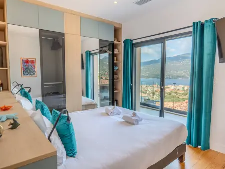 Villa de luxe avec piscine chauffée et vue mer, confort et élégance à Propriano : photo 14