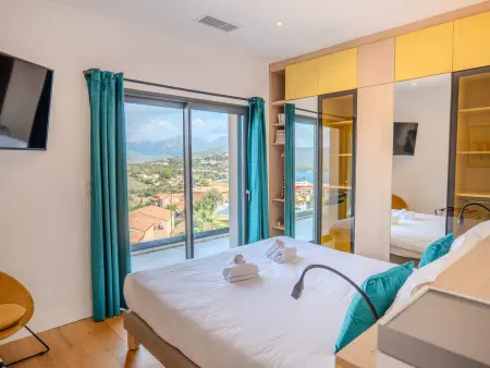 Villa de luxe avec piscine chauffée et vue mer, confort et élégance à Propriano : photo 17