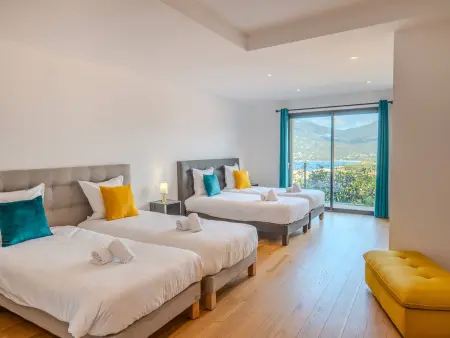 Villa de luxe avec piscine chauffée et vue mer, confort et élégance à Propriano : photo 30