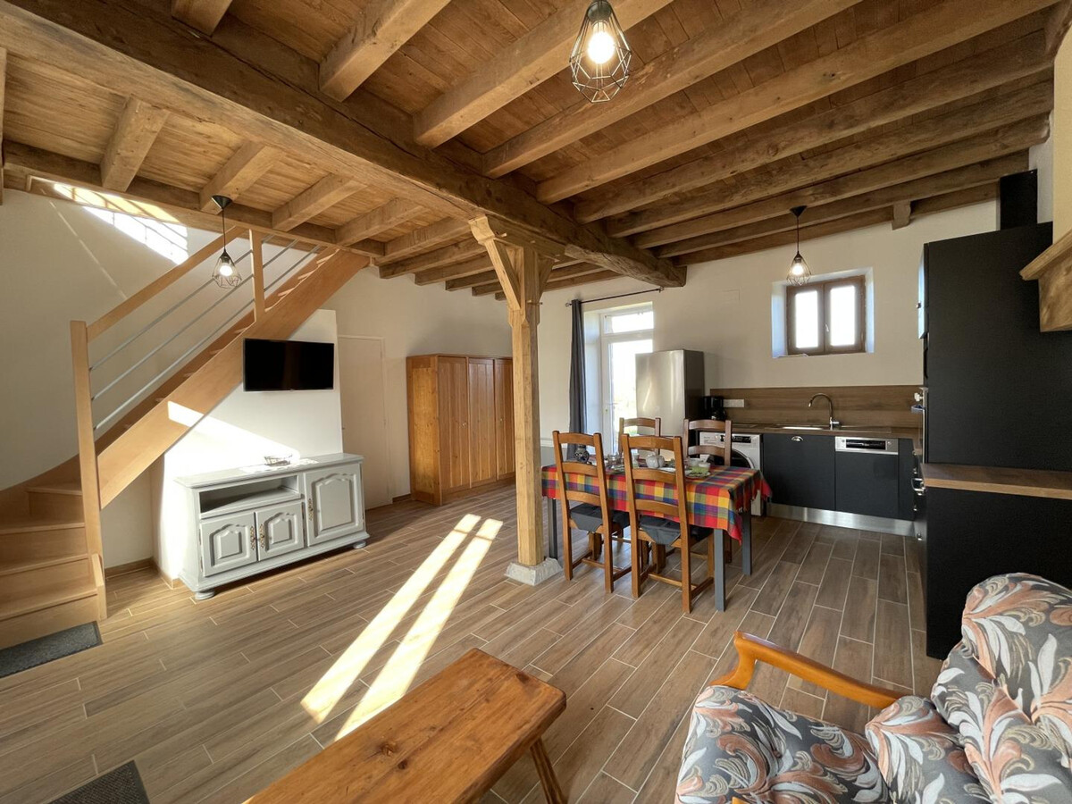 Gîte à la ferme, 4 pers., pierres et poutres à Ygrande - Photo 6
