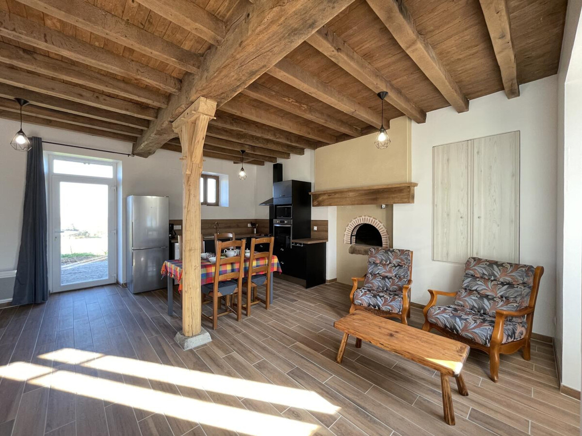 Gîte à la ferme, 4 pers., pierres et poutres à Ygrande - Photo 11