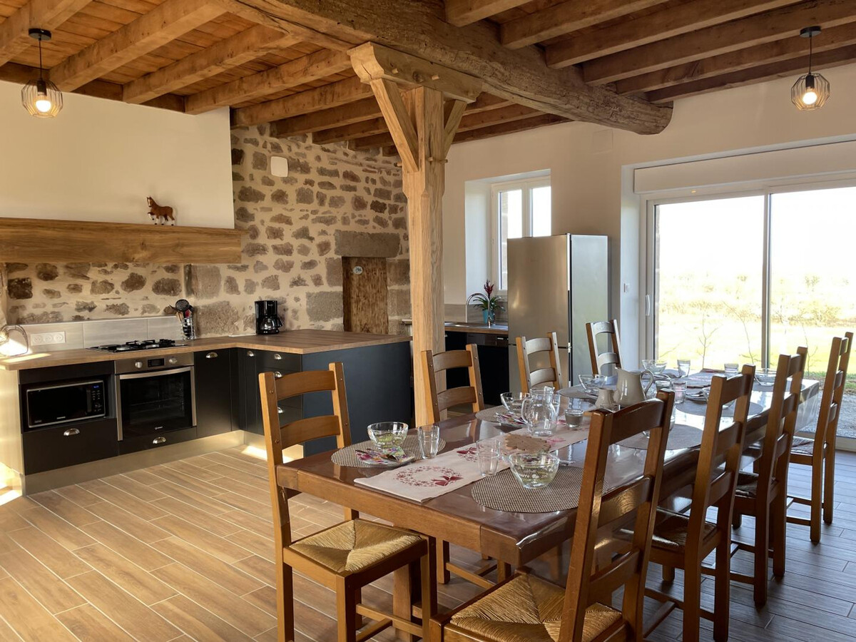 Gîte ferme 18ème siècle avec piano à Ygrande - Photo 4