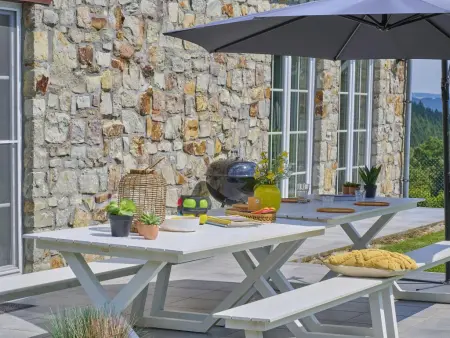 Maison de Pierre de Pierre à Lierneux, vue 360° sur les collines : photo 27