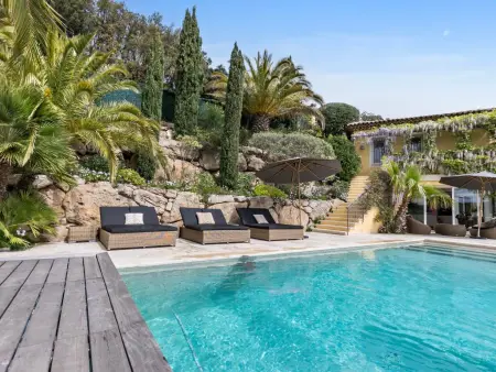 Villa Golf d'Or C6 avec piscine chauffée, vue mer et golf à Sainte-Maxime : photo 4