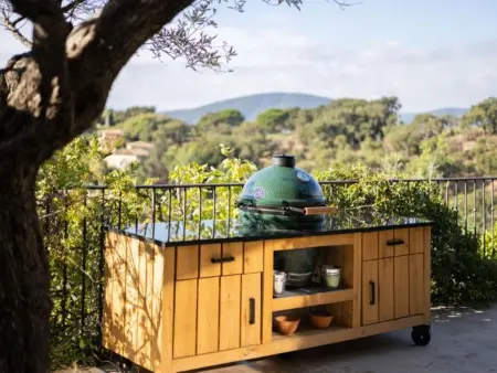 Villa Golf d'Or C6 avec piscine chauffée, vue mer et golf à Sainte-Maxime : photo 14