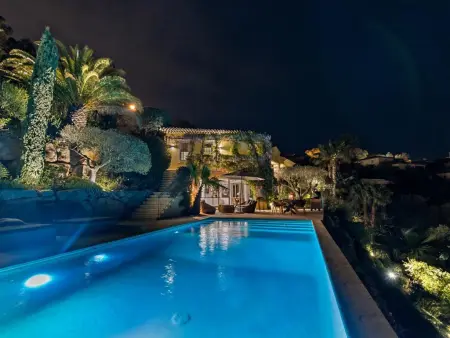 Villa Golf d'Or C6 avec piscine chauffée, vue mer et golf à Sainte-Maxime : photo 41