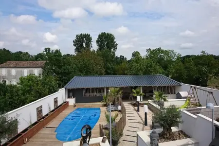 Villa La Forge - Forge rénovée 350m² spa & piscine : photo 39