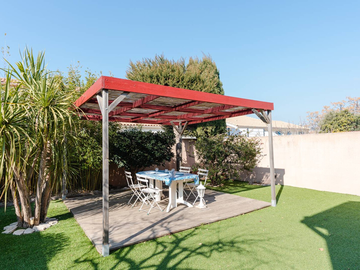 Villa 8 pers., 4 chambres, jardin sans vis-à-vis à Gruissan - Photo 7