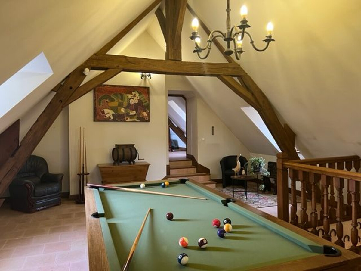 Gîte Mainferme : 14 pers., cheminée, étang privé - Photo 8