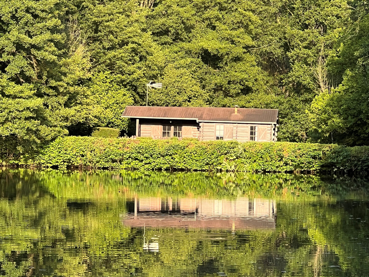 Chalet à l'étang - Pêche No Kill et nature en Perche - Photo 11