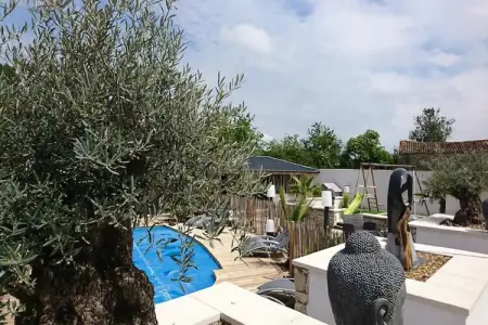 Villa La forge – Maison loft 16 pers, piscine & spa : photo 36