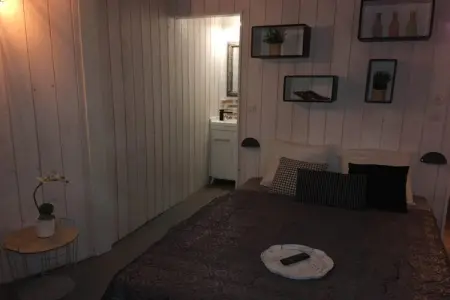 Villa La forge – Maison loft 16 pers, piscine & spa : photo 39