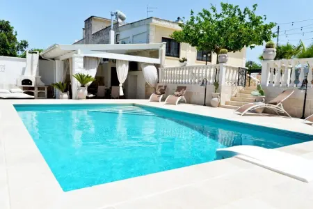 Luxury Vale Villa Locorotondo, Villa en Apulie avec Piscine et Barbecue - Photo 1