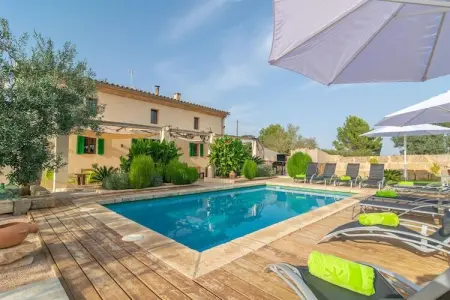 Location villa à Algaida, Illes Balears, Villa à Algaida avec piscine privée et golf