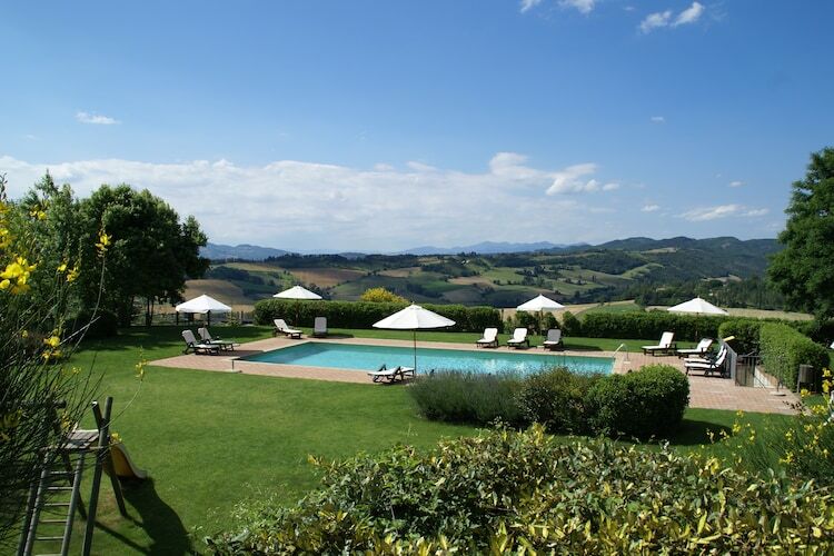 Maison Gherardi Granaio à Montone, piscine et jardin - Photo 5