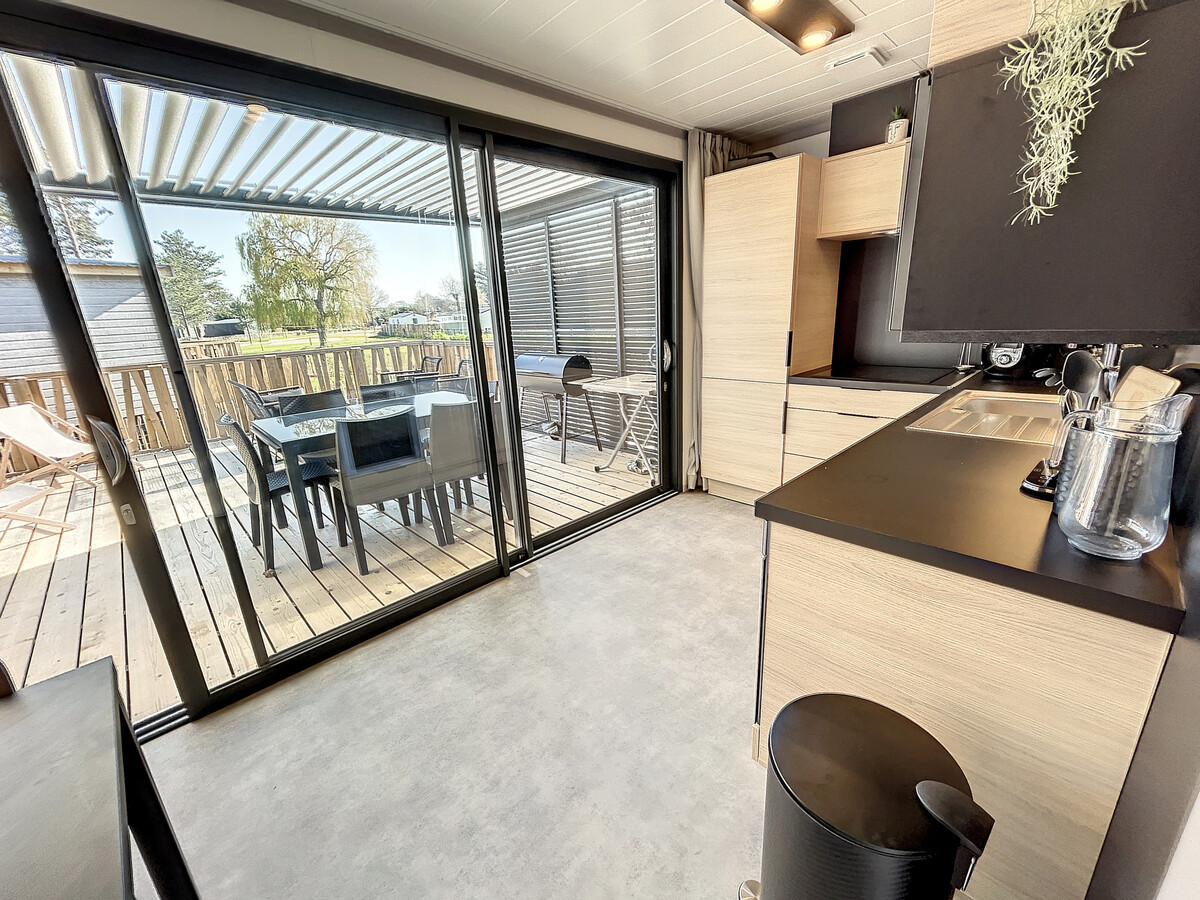 Chalet 6 pers. Jullouville - Piscine chauffée et terrasse 28 m² - Photo 10