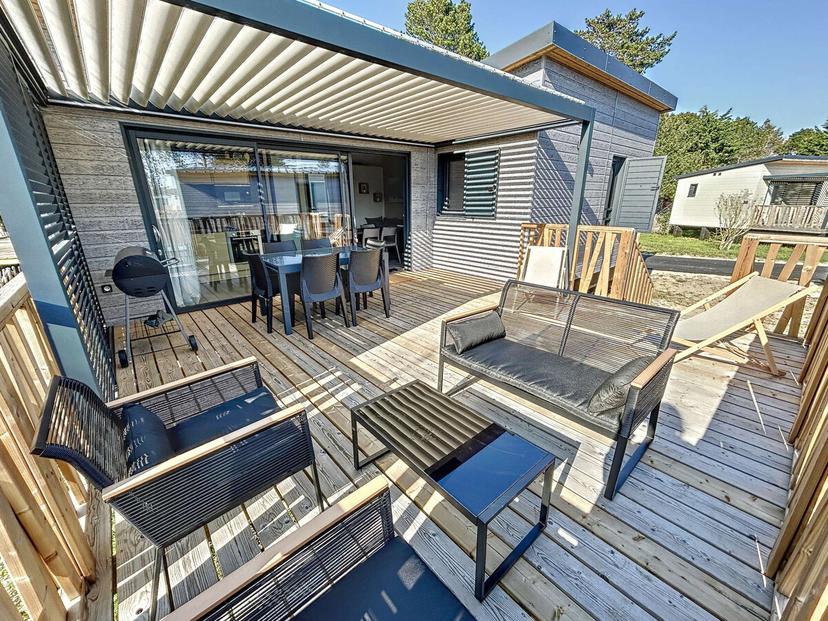 Chalet 6 pers. Jullouville - Piscine chauffée et terrasse 28 m² - Photo 20