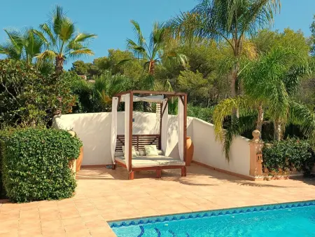 Villa Lantana – Javea, piscine chauffée et vue montagne : photo 4