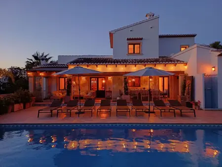 Villa Lantana – Javea, piscine chauffée et vue montagne : photo 5