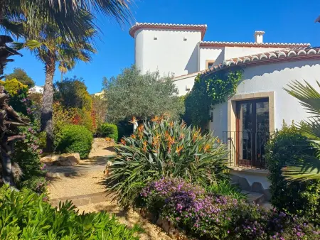 Villa Lantana – Javea, piscine chauffée et vue montagne : photo 12