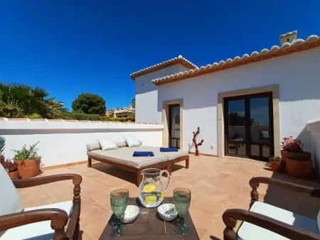 Villa Lantana – Javea, piscine chauffée et vue montagne : photo 53