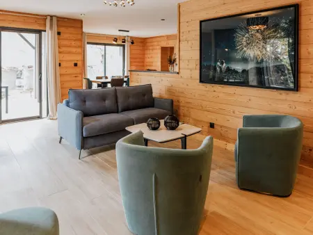 Lodge luxe golf avec bain à remous et piscine privée : photo 4