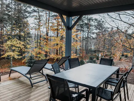 Lodge luxe golf avec bain à remous et piscine privée : photo 15