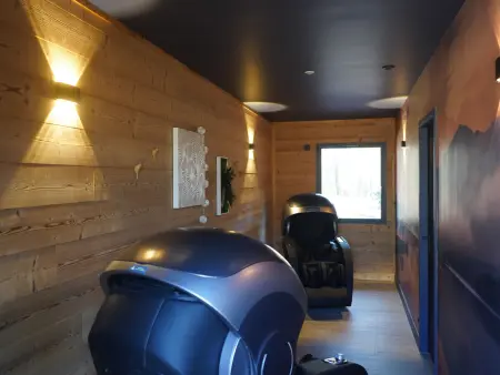 Lodge luxe golf avec bain à remous et piscine privée : photo 33