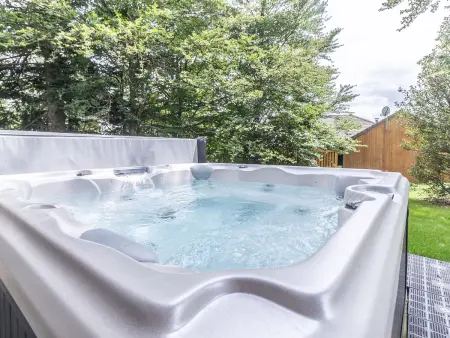 Lodge PMR avec jacuzzi privatif au Chambon-sur-Lignon : photo 16