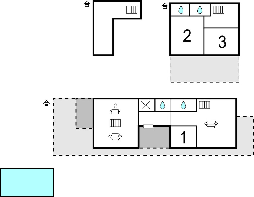 Maison 8 pers. avec piscine et vue sur les montagnes - Photo 48