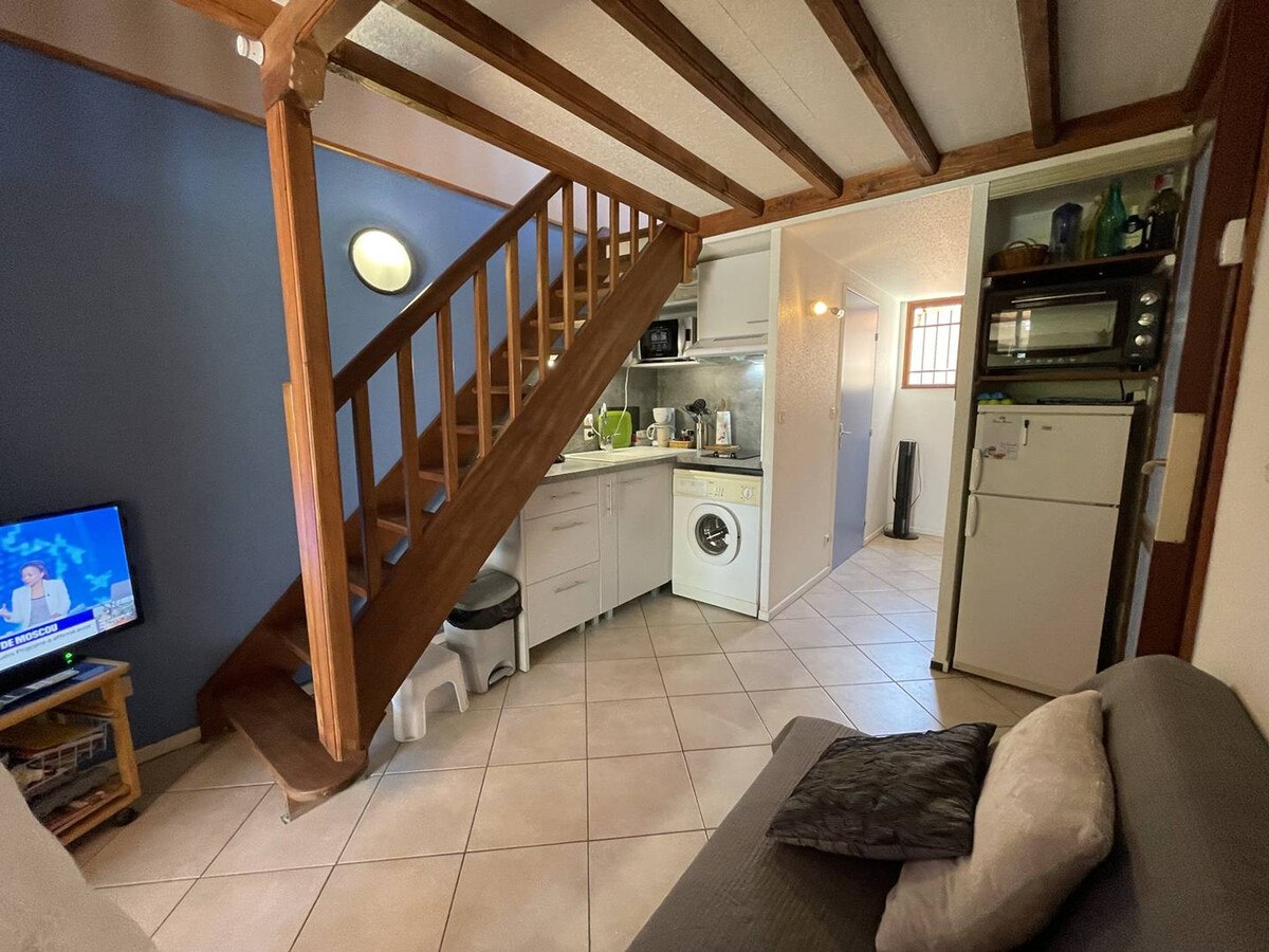 Villa 2 pièces mezzanine climatisée, 500m plage - Photo 2
