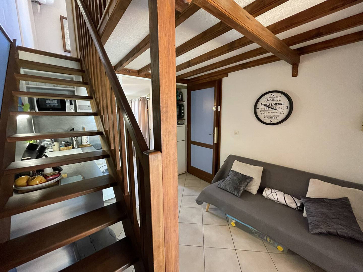 Villa 2 pièces mezzanine climatisée, 500m plage - Photo 11
