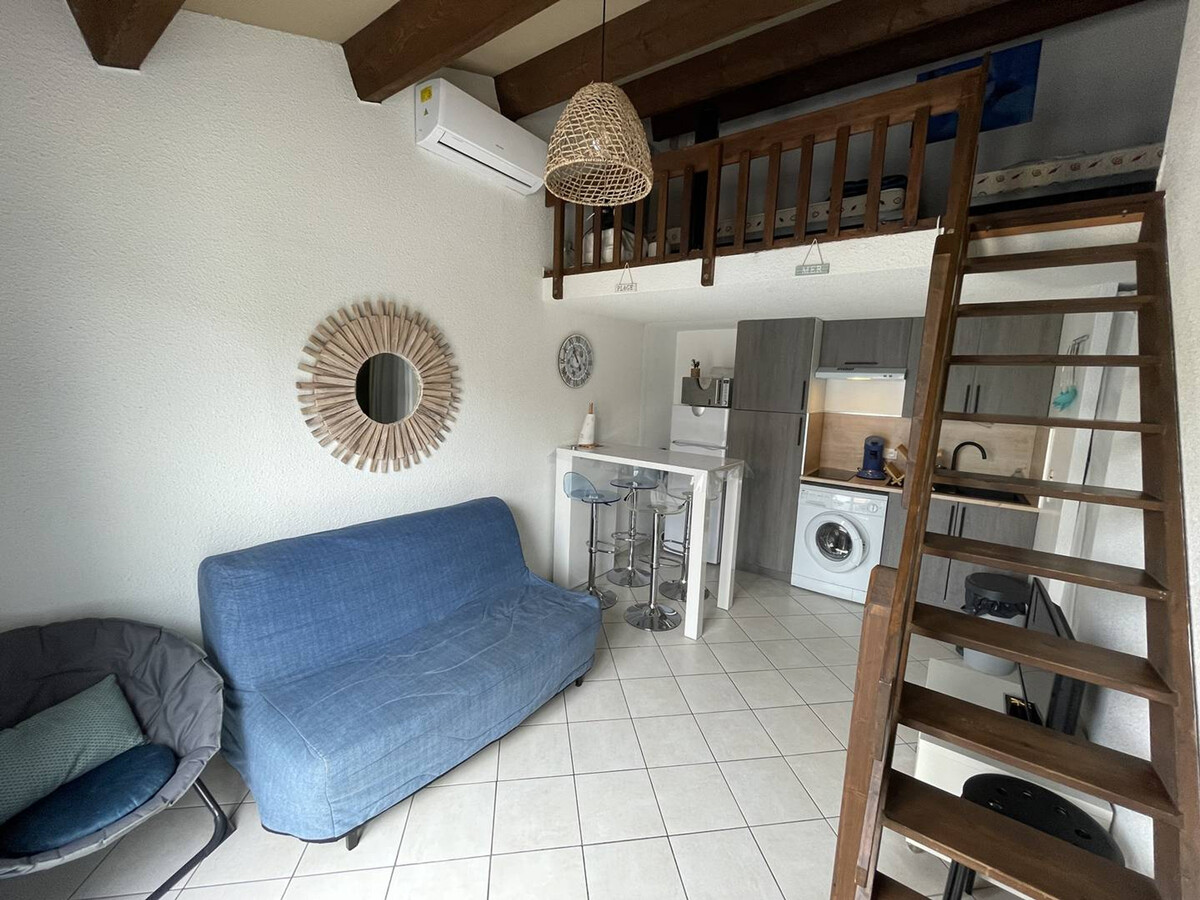 Villa T2 mezzanine climatisée à Saint-Cyprien, 6 pers - Photo 6