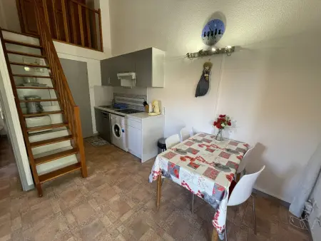 Villa 3P climatisée, piscine et tennis à 200m plage : photo 17