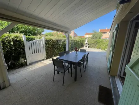 Villa 3P climatisée, piscine et tennis à 200m plage : photo 19