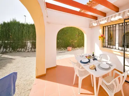 Maison mitoyenne à Calpe – 2 piscines, terrasses, parking : photo 23