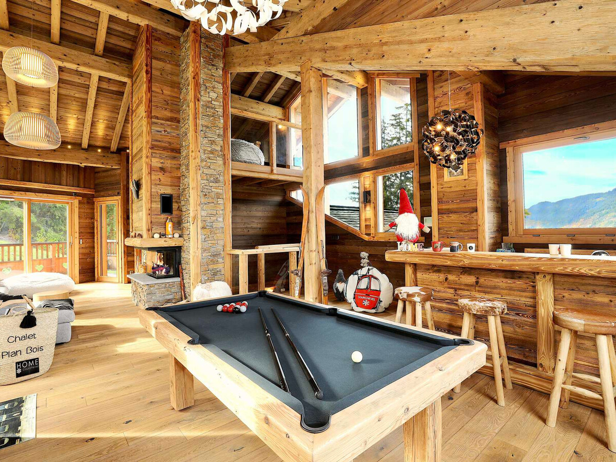 Grand chalet 14 pers La Tania - Billard, sauna, 300m² - Photo 3