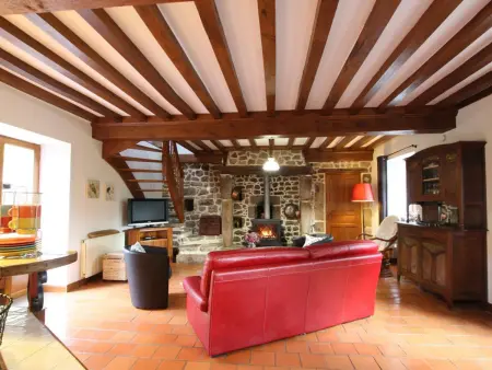 Gîte 6 pers. à Théville, jardin clôturé et poêle : photo 2