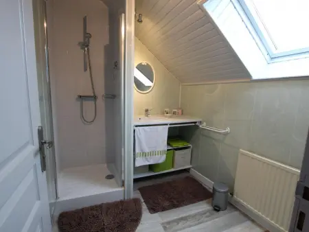 Gîte 6 pers. à Théville, jardin clôturé et poêle : photo 18
