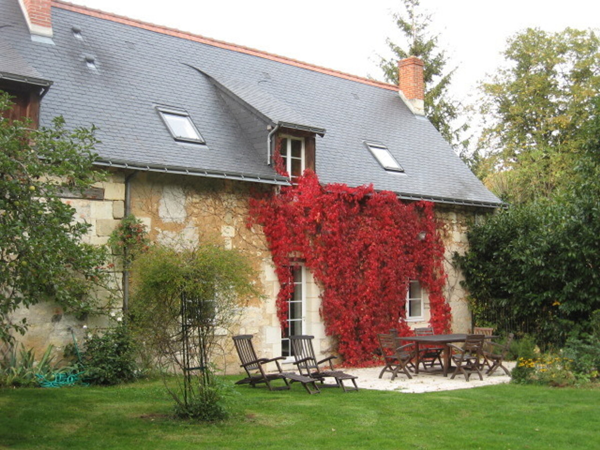 Longère XVIIIe en forêt de Chinon, 6 pers., jardin 500m² - Photo 4