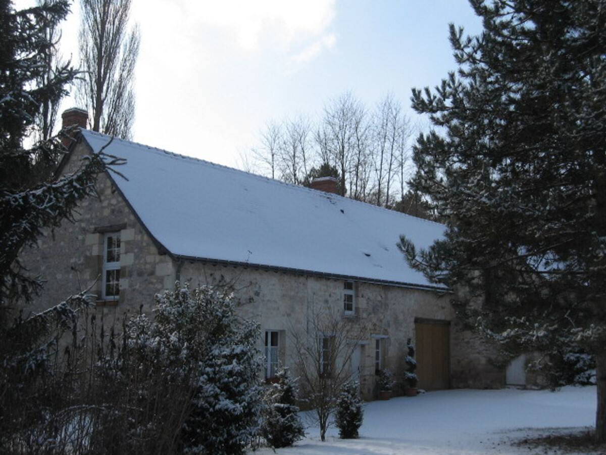 Longère XVIIIe en forêt de Chinon, 6 pers., jardin 500m² - Photo 16