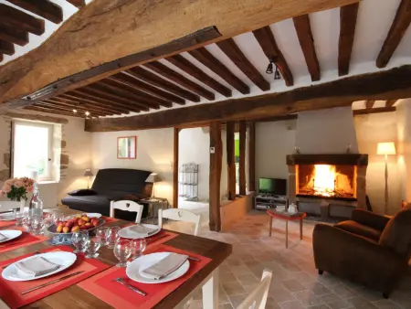 La Grange de Cerisé - Gîte traditionnel avec Wifi, proche Alençon - Photo 5