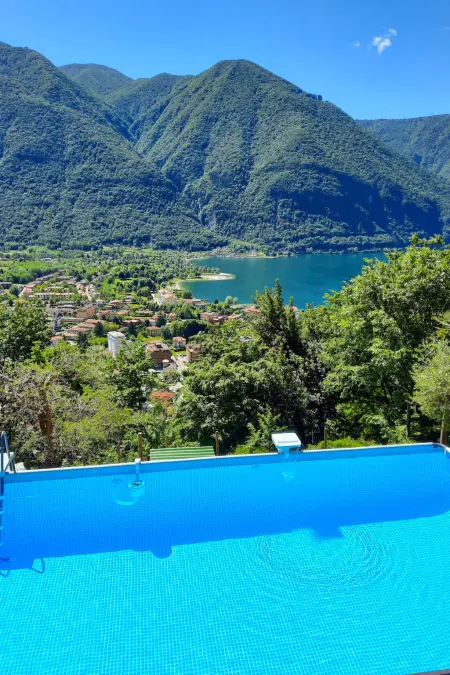 Casa Rosy, maison à Porlezza avec vue panoramique lac - Photo 31
