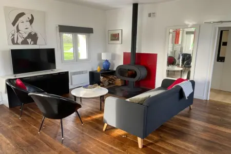 La Chauffarderie : maison 4 pers. avec piscine couverte : photo 3