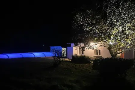 La Chauffarderie : maison 4 pers. avec piscine couverte : photo 8