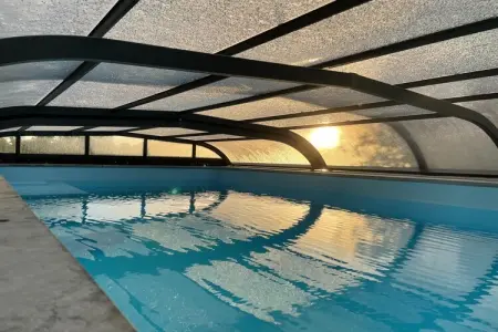 La Chauffarderie : maison 4 pers. avec piscine couverte : photo 10