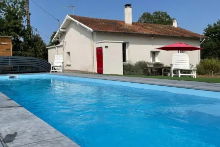 La Chauffarderie : maison 4 pers. avec piscine couverte : photo 12