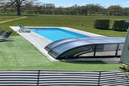 La Chauffarderie : maison 4 pers. avec piscine couverte : photo 14
