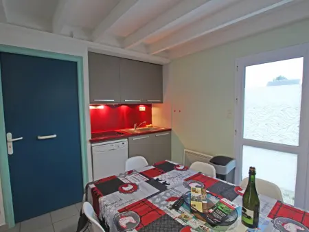 Gîte 6 pers. à 600m de la plage, wifi, animaux acceptés : photo 4